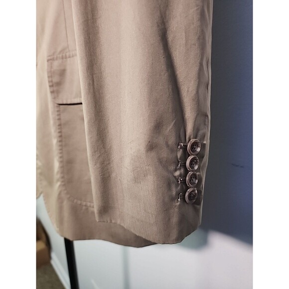 Polo Ralph Lauren Tan Chino Khaki Sport Coat Blazer Jacket Men's 40R - Picture 8 of 14